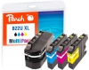 Peach kombinuotas paketas, suderinamas su  Brother LC-22UXL