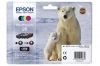 210847 - Cartouches d'encre Multipack originale PBKCMY No. 26, C13T26164010 Epson