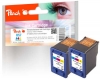 313031 - Peach Pack à deux couleur, compatible avec No. 57*2, C9503AE HP