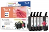 313661 - Multipack Plus Peach compatible avec T0556, T0551, C13T05564010, C13T05514010 Epson