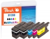 319260 - Peach Multipack Plus, XL, compatible avec LC-1280XLVALBP Brother