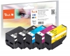 320394 - Peach Multi Pack, compatible avec T02E7, No. 202, C13T02E74010 Epson