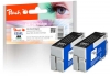 320434 - Peach Twin Pack cartouche d'encre noire, compatible avec T3591, No. 35XL bk*2, C13T35914010*2 Epson