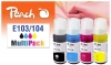321330 - Peach Multi Pack, compatible avec No. 103, No. 104, T00P640 Epson