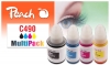 321336 - Peach Multi Pack, compatible with GI-490 Canon